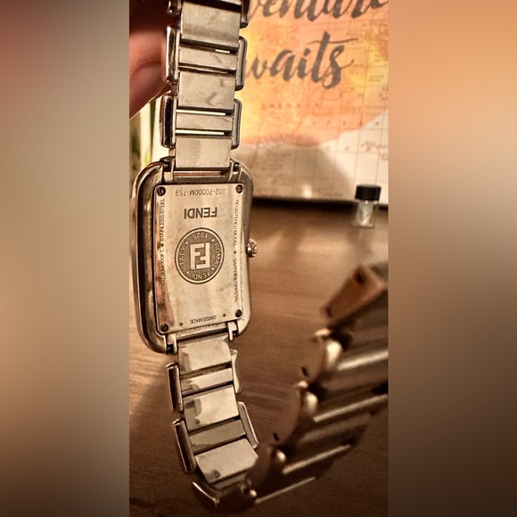 Fendi Metallic Smartwatch Ladies EUC
